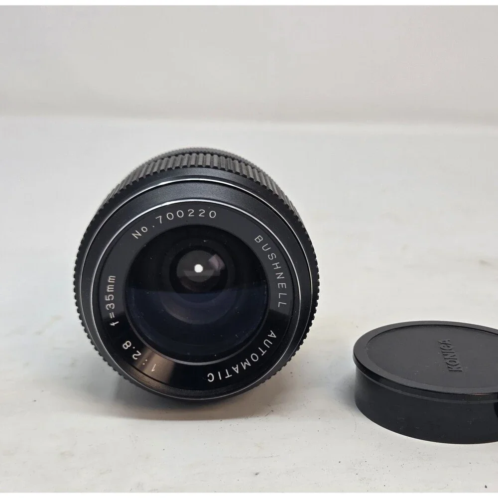 Bushnell Automatic 35mm f/2.8 Lens Konica AR Mount Made in Japan No. 700220